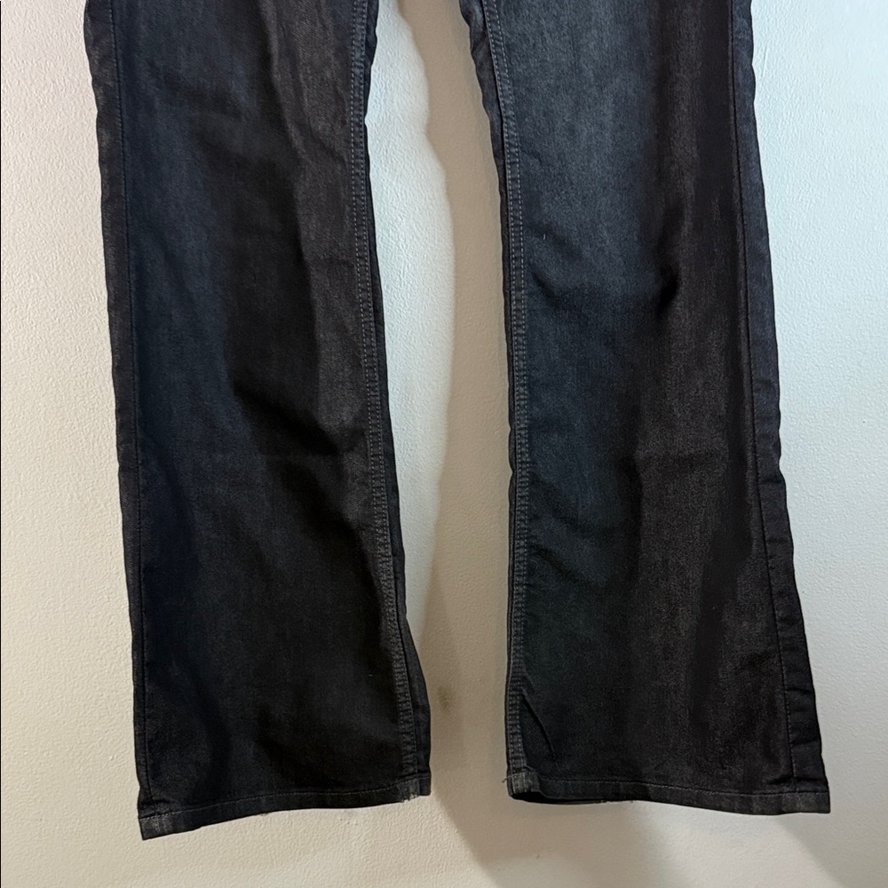 Banana Republic Bootcut Denim Jeans Dark Wash Normcore Hipster Preppy - Size 14R - Picture 4 of 13